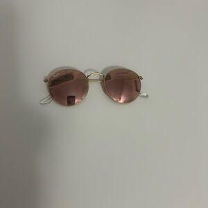 Pink Round Sunglasses Ray band